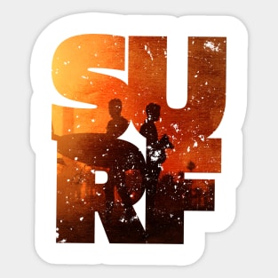 SURF LOVERS Sticker